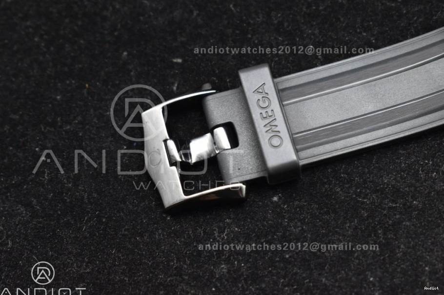 Best 300m Black Seamaster Dial Edition A8806 Ceramic Strap Black RG VSF Black 1:1 on 43.5mm Bezel Rubber 1220